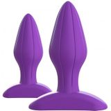 Pipedream - Her Designer Love Plug Set - Anal Toys Buttplugs Paars