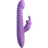 Pipedream - Her Thrusting Silicone Rabbit - Vibrators Clitoral Paars