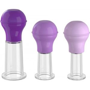 Pipedream Her Nipple Enhancer Set - Purple, 500 g