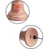 Naturvibrator '8“ Vibrating + Dual Density Silicone' | 10 Vibrationsmodi King Cock 1 St Vibrator