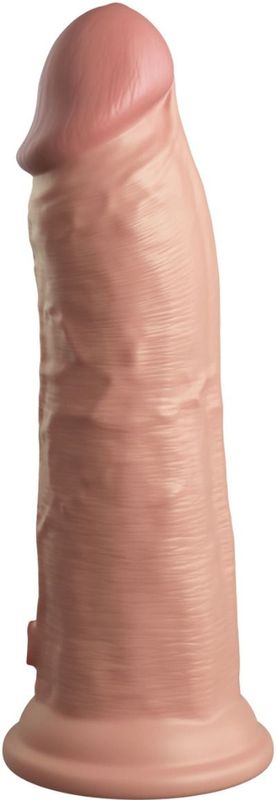 Naturvibrator '8“ Vibrating + Dual Density Silicone' | 10 Vibrationsmodi King Cock 1 St Vibrator