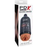 PDX PLUS - STROKER DISCREET DESIGN SHAMPOO BOTTLE MILK ME HONEY CARAMEL