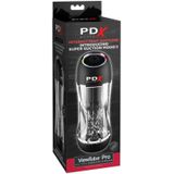 PDX ELITE - STROKER VIEWTUBE PRO VIBRATOR TRANSPARENT