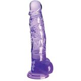 King Cock Clear 8 Inch Balls