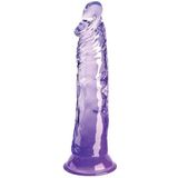 King Cock - 8" Dildo Paars