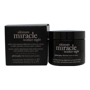 Philosophy - Ultimate Miracle Worker Night - Gezichtscrème - 10ml Serum + 50ml Crème