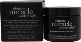 Philosophy - Ultimate Miracle Worker Night - Gezichtscrème - 10ml Serum + 50ml Crème