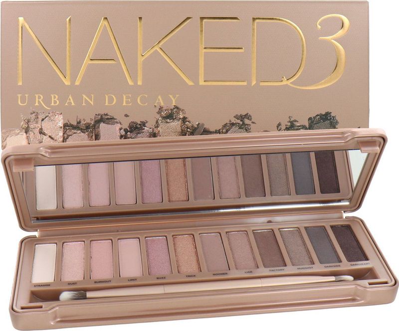 Urban Decay Naked 3 Palette en Mascara Bundle - Glinsterende Oogschaduwkleuren