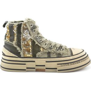 Rebecca White - WX22-4C 64 Patat Strip - Sneakers - Taupe