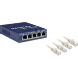 NETGEAR ProSAFE GS105 - Netwerk Switch - Unmanaged - 5 Poorten