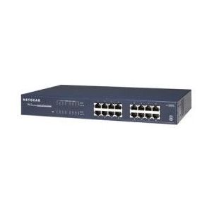 Netgear ProSAFE Unmanaged Switch - JGS516 - 16 Gigabit Ethernet poorten 10/100/1000 Mbps