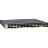 NETGEAR M4300-52G-PoE+ 550W PSU L2/L3/L4 Gigabit Ethernet (10/100/1000) Power over Ethernet (PoE) 1U Zwart