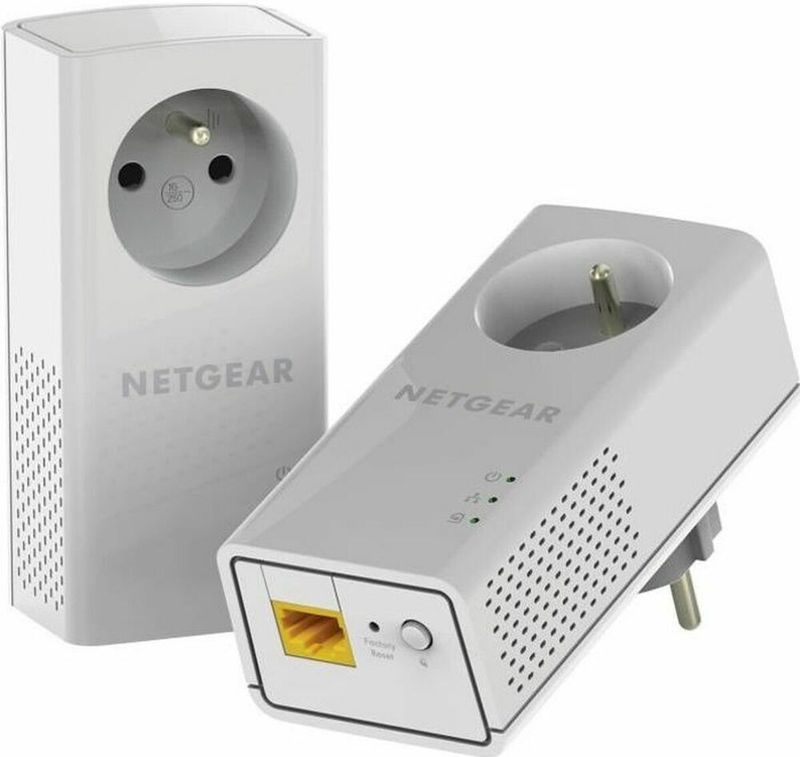 Netgear - PLP1000-100FRS - PowerLine Adapter - Wit - 1000 Mbit/s