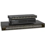 NETGEAR GS348 Unmanaged Gigabit Ethernet (10/100/1000) 1U Zwart
