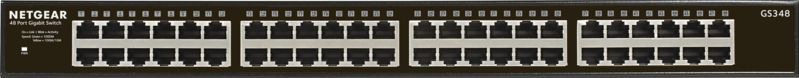 Netgear 48PT GIGE UNMANAGED RACKMOUNT SWCH