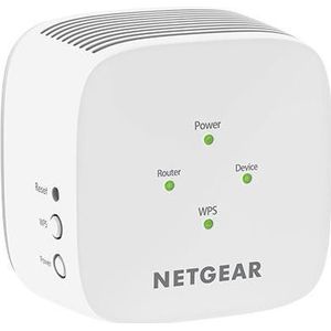 Netgear AC750 WLAN-repeater, wifi-extender voor smart work, wifi-versterker, compatibel met modem en Adsl