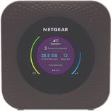 NETGEAR 4G SIM-router, 4G LTE box, mobiele router 4G (MR1100), wifi 1 Gbit/s, verbindt tot 20 apparaten, veilig mobiele wifi, compatibel met alle simkaart van alle operators, lange batterijduur