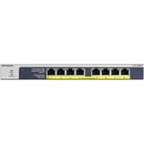 Netgear - Unmanaged Switch - Gigabit - 8 Poorten - PoE Ondersteuning