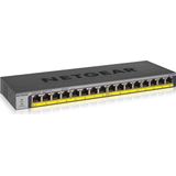 NETGEAR GS116LP - Netwerk Switch - Unmanaged / Zwart
