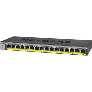 NETGEAR GS116LP - Netwerk Switch - Unmanaged / Zwart