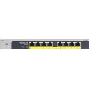 Netgear GS108LP Netwerk Switch - Unmanaged - PoE+ - 8 Poorten