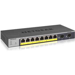 NETGEAR Pro GS110TPv3 - Netwerk Switch - Managed - 8 Poorten - PoE+