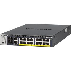 NETGEAR M4300-16X Managed L3 10G Ethernet (100/1000/10000) Power over Ethernet (PoE) 1U Zwart