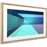 Meural Canvas - Smart Digital Frame - 27 Inch - Light Wood
