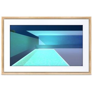 Meural Canvas - Smart Digital Frame - 27 Inch - Light Wood