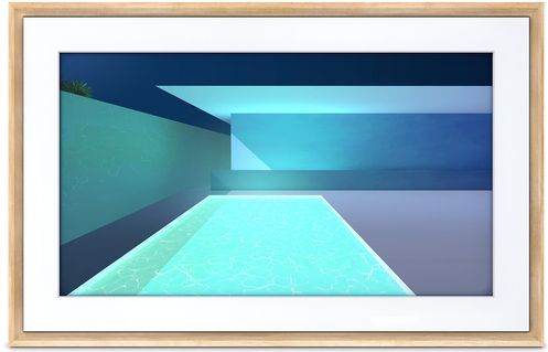Meural Canvas - Smart Digital Frame - 27 Inch - Light Wood