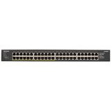 NETGEAR GS348PP - Netwerkswitch - Unmanaged - 48 Poorten - Zwart