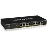 Netgear - 8-poorts Gb Poe Plus Flex Switch - Zwart - Ethernet Poorten - Plug-and-play