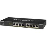 Netgear - 8-poorts Gb Poe Plus Flex Switch - Zwart - Ethernet Poorten - Plug-and-play