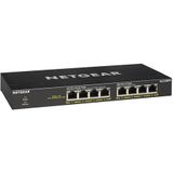 Netgear - 8-poorts Gb Poe Plus Flex Switch - Zwart - Ethernet Poorten - Plug-and-play