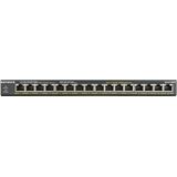 NETGEAR (GS316PP) PoE Ethernet Switch 16 poorten RJ45 Gigabit (10/100/1000) - RJ45-switch met 16 PoE-poorten @ 183W schaalbaar, desktop/muur, robuust materiaal