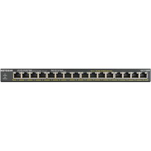 NETGEAR GS316PP Unmanaged Gigabit Ethernet (10/100/1000) Power over Ethernet (PoE) Zwart