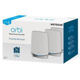 Netgear Multiroom Wifi Systeem Orbi Tri-band Mesh Router + 1 (rbk753-100eus)