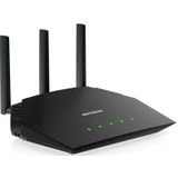 Netgear - WiFi 6 Router - Zwart - Draadloze snelheden tot 1.8 Gbps