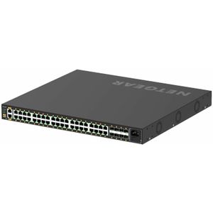 Netgear Gsm4248p-100eus Netwerk-switch Managed L2/l3/l4 Gigabit Ethernet (10/100/1000) Power Over Ethernet (poe) Zwart