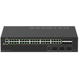 Netgear GSM4248UX-100EUS - Switch - 40 RJ45 - 8 SFP+ - Zwart