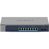 NETGEAR MS510TXUP netwerk-switch Managed L2/L3/L4 10G Ethernet (100/1000/10000) Power over Ethernet (PoE) Grijs, Blauw