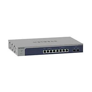 NETGEAR MS510TXUP netwerk-switch Managed L2/L3/L4 10G Ethernet (100/1000/10000) Power over Ethernet (PoE) Grijs, Blauw