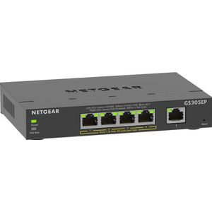 NETGEAR GS305EP - Netwerkswitch - Smart Managed Plus - 5 Poorten