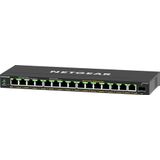 NETGEAR 16-Port High-Power PoE+ Gigabit Ethernet Plus Switch (231W) with 1 SFP port (GS316EPP)