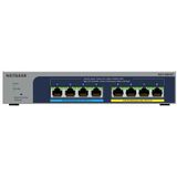 Netgear - Ms108eup-100eus Switch - 8 Poorten 1G/2.5G - 4 PoE+ - 4 Ultra60 PoE++