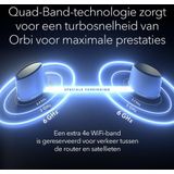 Netgear Orbi RBKE963 - Mesh WiFi - AXE11000 - 3-Pack - Wit