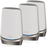 Netgear Orbi RBKE963 - Mesh WiFi - AXE11000 - 3-Pack - Wit