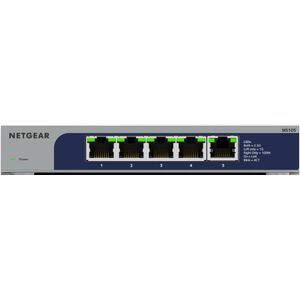 NETGEAR MS105-100EUS netwerk-switch Unmanaged 2.5G Ethernet (100/1000/2500) Power over Ethernet (PoE) 1U