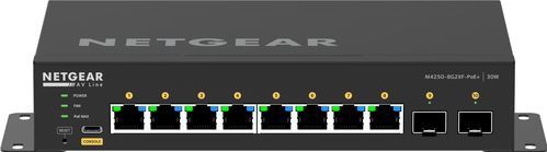 NETGEAR GSM4210PX-100EUS netwerk-switch Managed L2/L3 Gigabit Ethernet (10/100/1000) Power over Ethernet (PoE) Zwart