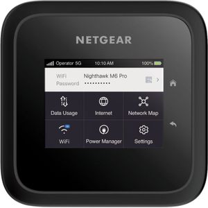 NETGEAR Nighthawk M6 Pro - Mifi Router - Wifi 6E - 3600 Mbps